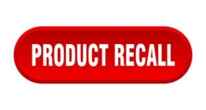 Red Product Recall button graphic