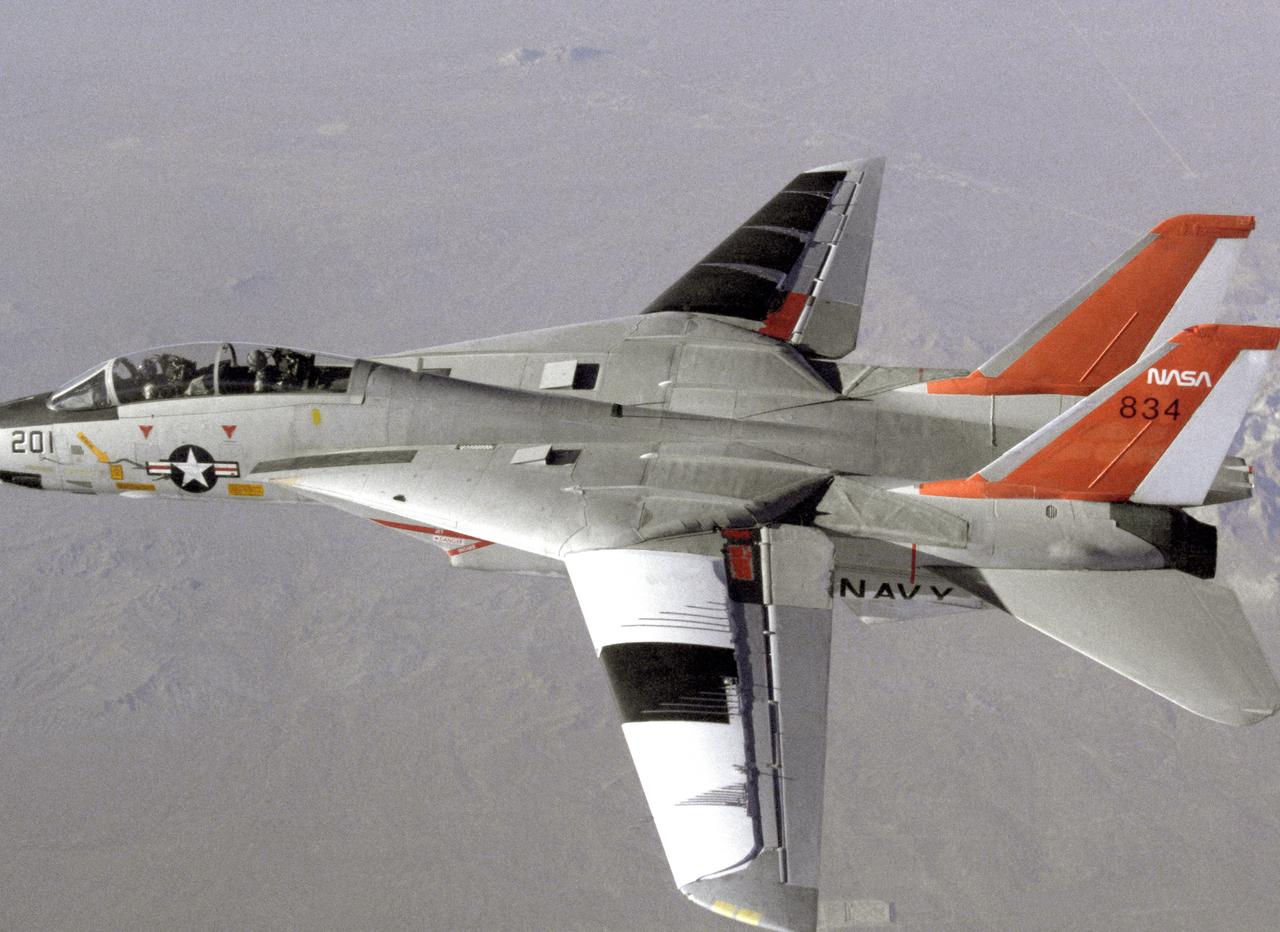 Grumman F-14 Tomcat in flight - built by Long Island workers at the Bethpage plant