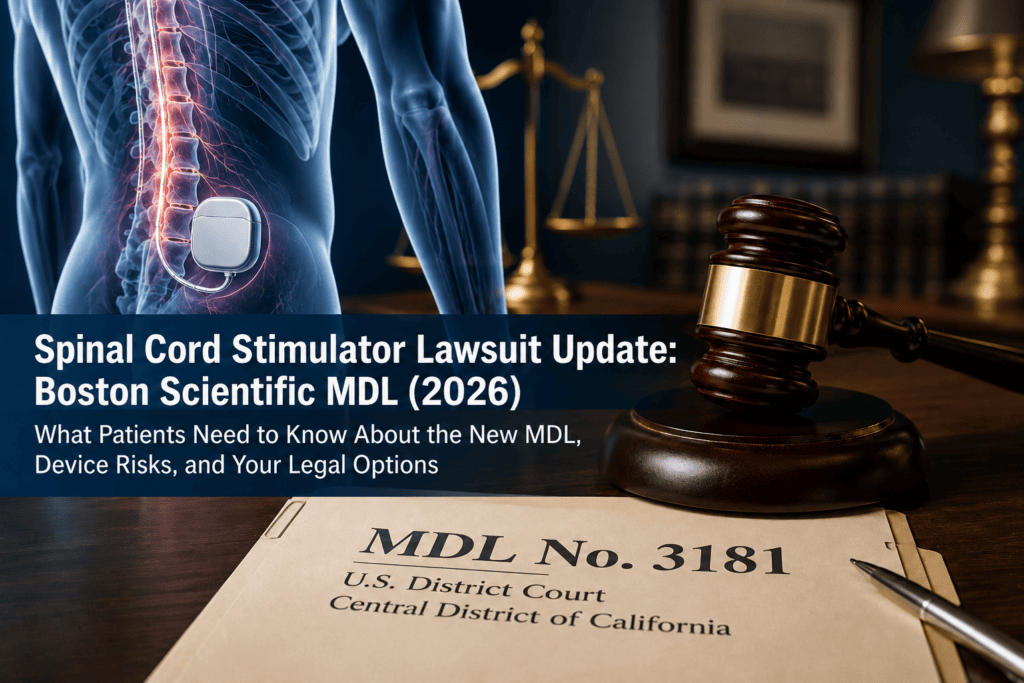 Spinal Cord Stimulator Lawsuit Update: Boston Scientific MDL (2026)